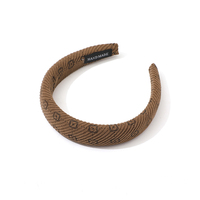 Serre-tête large en tissu éponge antidérapant, écologique et épaissi, pour usage quotidien et accessoire capillaire.