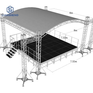 Estructura de Aluminio Universal para Eventos al Aire Libre y Bodas a Precio Económico - Product Image 1