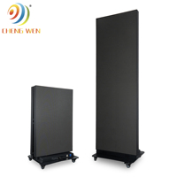 P2.5 LED pieghevoli per interni Poster Poster Display 640mm * 1920mm WiFi USB specchio mobile Poster digitale