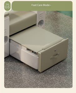 Sillón de Pedicura Eléctrico Invertido de Alta Calidad con Luz LED, Diseño Personalizable, Color a Elección, Silla de Masaje de Pies - Product Image 4