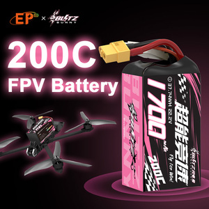 แบตเตอรี่ Enrichpower 200C 6s 150C 4500mah ลิเธียมโพลิเมอร์ 7.4V 4000mah 18S สำหรับรถแข่งความเร็วสูง 4570140 200C รองรับกระแสไฟสูง - Product Image 3