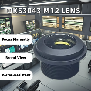 Oksee oks3043 M12 2.5mm Độ dài tiêu cự Hướng dẫn sử dụng ống kính camera quan sát không thấm nước 1/2 9 gc2053 110 độ 4G ống kính máy ảnh - Product Image 3