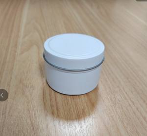 4 colores, 4 oz, puede personalizar latas de velas vacías, tarros, contenedores, recipientes con tapa, accesorios al por mayor - Product Image 6