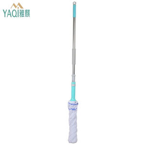 Come si vede in Tv in microfibra Twist Mop rettangolo sostenibile Mop magia con tubo in acciaio inox cotone estensibile di alta qualità - Product Image 2