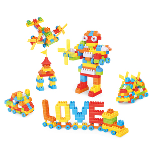 Bloques de Construcción Educativos de Alta Calidad para Niños, 120 Piezas, Multiformas, de Plástico, para Jardín de Infancia, Regalo para Niños de 5 a <span class=keywords><strong>7</strong></span> Años - Product Image 2