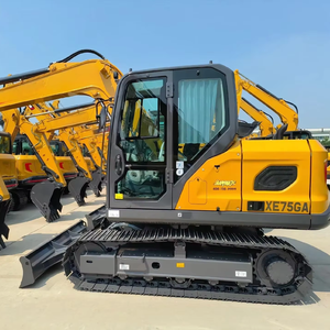 Xe75ga Minigraafmachine Met 0,33m ³ Rupsgraafmachine Met Bakcapaciteit <span class=keywords><strong>7</strong></span>.5 Ton Spoor Hydraulische Graafmachine - Product Image 1