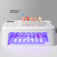Sèche-ongles à 63 LED, lampe UV LED 180W pour le séchage de tous les vernis à ongles en gel, grand espace, détection de mouvement, outil de manucure et pédicure pour salon