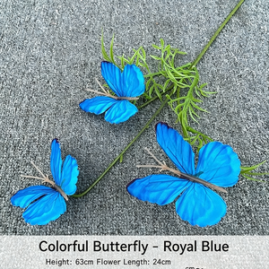 Stiele für Künstliche Blumen Weiße Einzelblumenstiele für Minimalistische Hochzeitstisch-Dekoration Blumenstiele DIY - Product Image 4