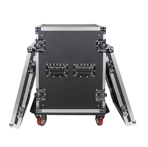 21 "PROFUNDIDAD 14U ESPACIO <span class=keywords><strong>PA</strong></span>/DJ RACK FLIGHT CASE/CARRETERA FLIGHT CASES - Product Image 1
