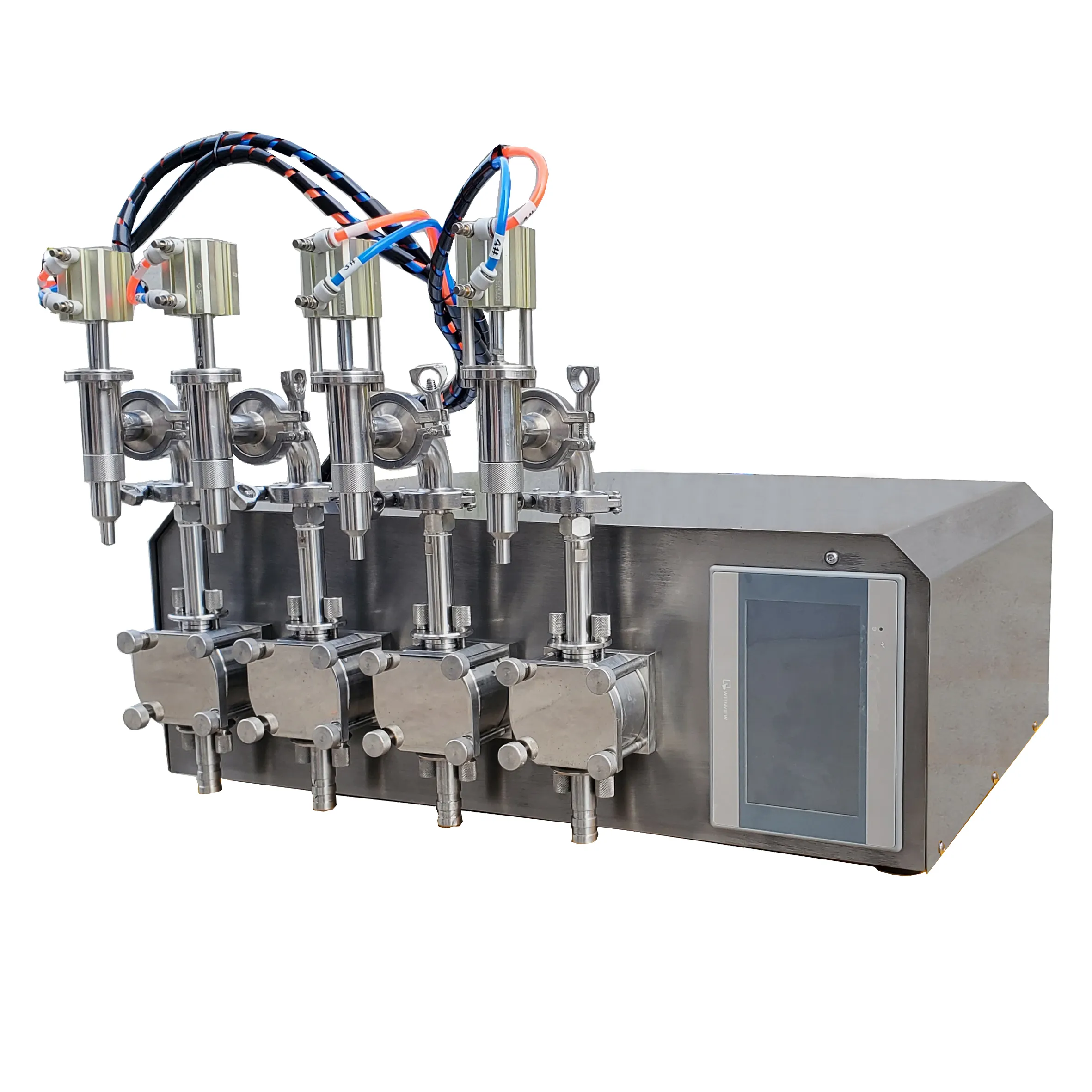 The One Packaging Semi Automatic edible cooking vegetable soybean peanut olive oil bottle filling machine TODF-400 for food
