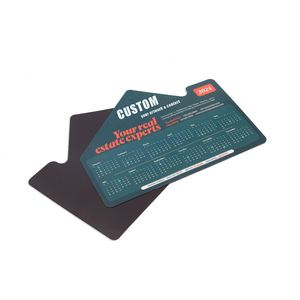Aimant publicitaire personnalisé pour cartes de visite, Calendrier magnétique 2025, Cadeaux promotionnels, Aimant de réfrigérateur en papier pour cartes de visite - Product Image 5