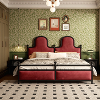 Meubles de chambre à coucher pour hôtel et usage domestique, ensemble complet de meubles de chambre à coucher de style européen avec lit king-size