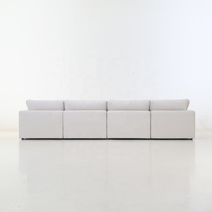 Canapé modulable 4 places sur mesure sur commande crème beige gris gris blanc bleu marine canapé extra large <span class=keywords><strong>lounge</strong></span> - Product Image 4