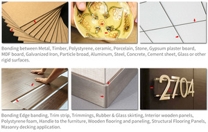 Chất Trám Kín Silicon Kết Cấu Siêu Lỏng Chất Kết Dính Thủy Tinh Silicon Chống Thấm Nước Keo Dính Mạnh Không Có Đinh - Product Image 5