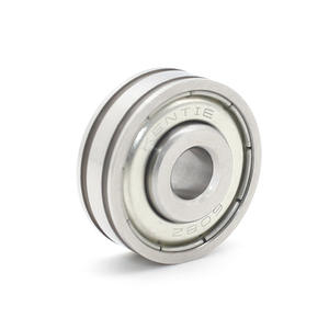 Rodamiento de Polea Recubierto de Goma con Anillo Exterior de Doble Ranura y Anillo Interior Protruso, Rodamientos Especiales No Estándar Producidos por el Fabricante - Product Image 5