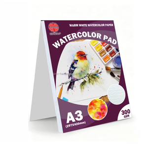 Cuadernos <span class=keywords><strong>de</strong></span> Acuarela Profesionales Tamaño A5 300g Páginas Interiores Personalizadas en Papel <span class=keywords><strong>de</strong></span> Acuarela <span class=keywords><strong>para</strong></span> Dibujo y Bosquejo Artístico - Product Image 3