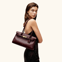 Sacs à main pour femmes en cuir véritable de qualité supérieure, forme carrée, avec fermeture à loquet, tendance et polyvalents, prix de gros, pour anniversaire JWPEI