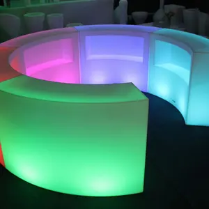 Gecombineerd Teller Met Rgb Kleur Verlichting Meubels Koffie Huis Dj Stage Receptie Wedding Party Night Lamp