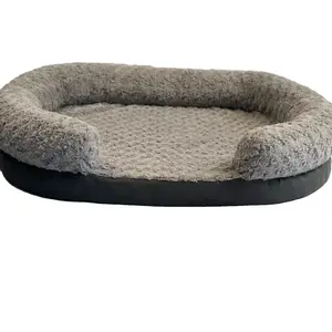 Кровать для собак среднего размера, можно настроить логотип, сиденье для домашних животных, питомник