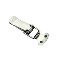 Loquet de tirage de porte en acier inoxydable SUS304 pour l'utilisation industrielle et de machines Quincaillerie d'installation de porte latérale plate