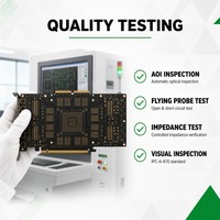 Fabricant de cartes accélératrices IA pour centres de données - Carte multicouche HDI à haute densité de circuits, plaqué or, pour serveurs d'entraînement GPU