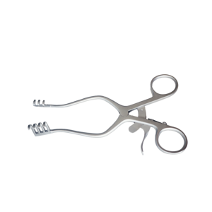 Adjustable 170mm Mastoid <strong>Retractor</strong> with 3 4 Teeth Manual Otolaryngology Clamp Detachable Blades - Product Image 1