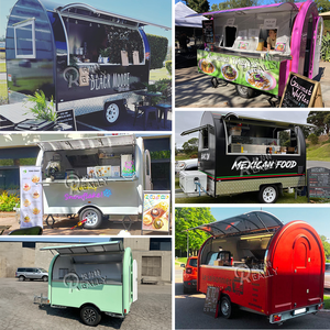 Rimorchio Food Truck Mobile per Catering Caffè Gelato Fast Food Carrello Trailer Completamente Attrezzato Bar Mobile Camion della Birra per Eventi - Product Image 5