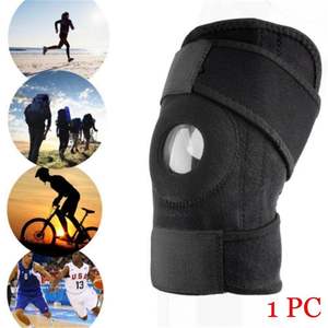 Wholesale Adjustable Open Patella Meniscus Tear Protector Neoprene <b>Knee</b> Brace Support Sleeve for Arthritis Breathable Nylon - Product Image 3