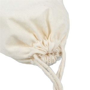 Sacs en mousseline personnalisés avec cordon de serrage pour infuser les herbes et préparer le café, sacs en coton naturel pour le fromage et les épices - Product Image 2