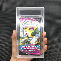 Leere Bewertungskarten-Slabs für Pokémon-Karten und Booster-Packs – Slab-Case für Pokémon TCG Booster-Packs