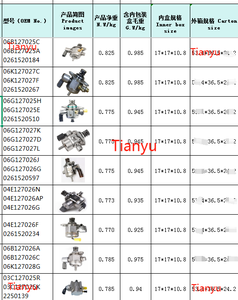 Usine 06G127027K 06G127027D 06G127027L 06G127027E 06G127027J 06G127027P 06G127027H pour pompe haute pression de voiture VW <span class=keywords><strong>Audi</strong></span> <span class=keywords><strong>A3</strong></span> - Product Image 4