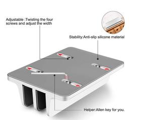 Soporte de almacenamiento vertical de aleación de aluminio para ahorro de espacio, soporte de base para Apple <span class=keywords><strong>Mac</strong></span> mini - Product Image 5
