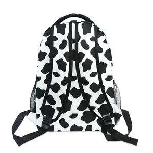 High Quality Multifunction Waterproof <b>Backpack</b> Bags Customs logo Printing <b>Black</b> White School Bag - Product Image 5