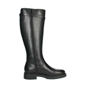 Bottines noires pour femmes, hauteur genou, style tendance 908 - Product Image 4