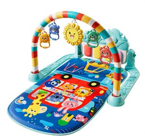 Alfombra de Juego Musical de Dinosaurios para Bebés y Niños Pequeños, con Música y Luces, Juguete Educativo Suave para Uso en el Hogar - Product Image 1