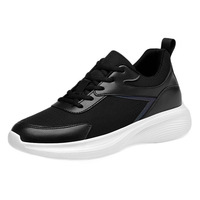Nouvelles Chaussures Homme Rehaussantes Invisibles 8cm, Baskets Respirantes en Maille à Semelle Épaisse MD, Décontractées Été/Hiver