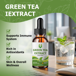 Factory Customization Green Tea Extract Liquid Drops Supports Immune System Skin Overall Wellness Contains Green Tea Extract - Product Image 6