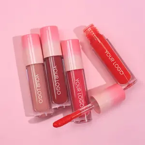 Blush líquido para maquiagem, creme de blush à prova d'água sem crueldade com logotipo personalizado, blush de marca própria vegana para rosto e lábios, bochecha e bochechas