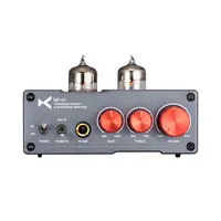 XDuoo MP-01 Préamplificateur phono à tubes, amplificateur pour casque, sortie 6,35 mm, entrée AUX/PHONO pour phonogrames, téléphones, lecteurs CD