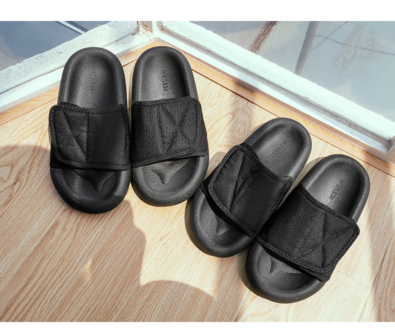 Summer Casual Sandals Men Women Fashion PVC Shoes Outdoor Beach Sandals Platform Slippers