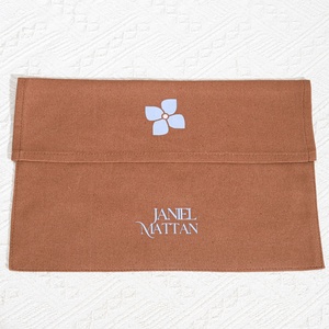 Bông Phong Bì Bao Bì Túi Cho Vòng Bông Tai Vòng Đeo Tay Vòng Cổ Kẹp Tóc Đồ Trang Sức <span class=keywords><strong>Pouch</strong></span> Biểu Tượng Tùy Chỉnh Bông Vải Bụi Túi - Product Image 3