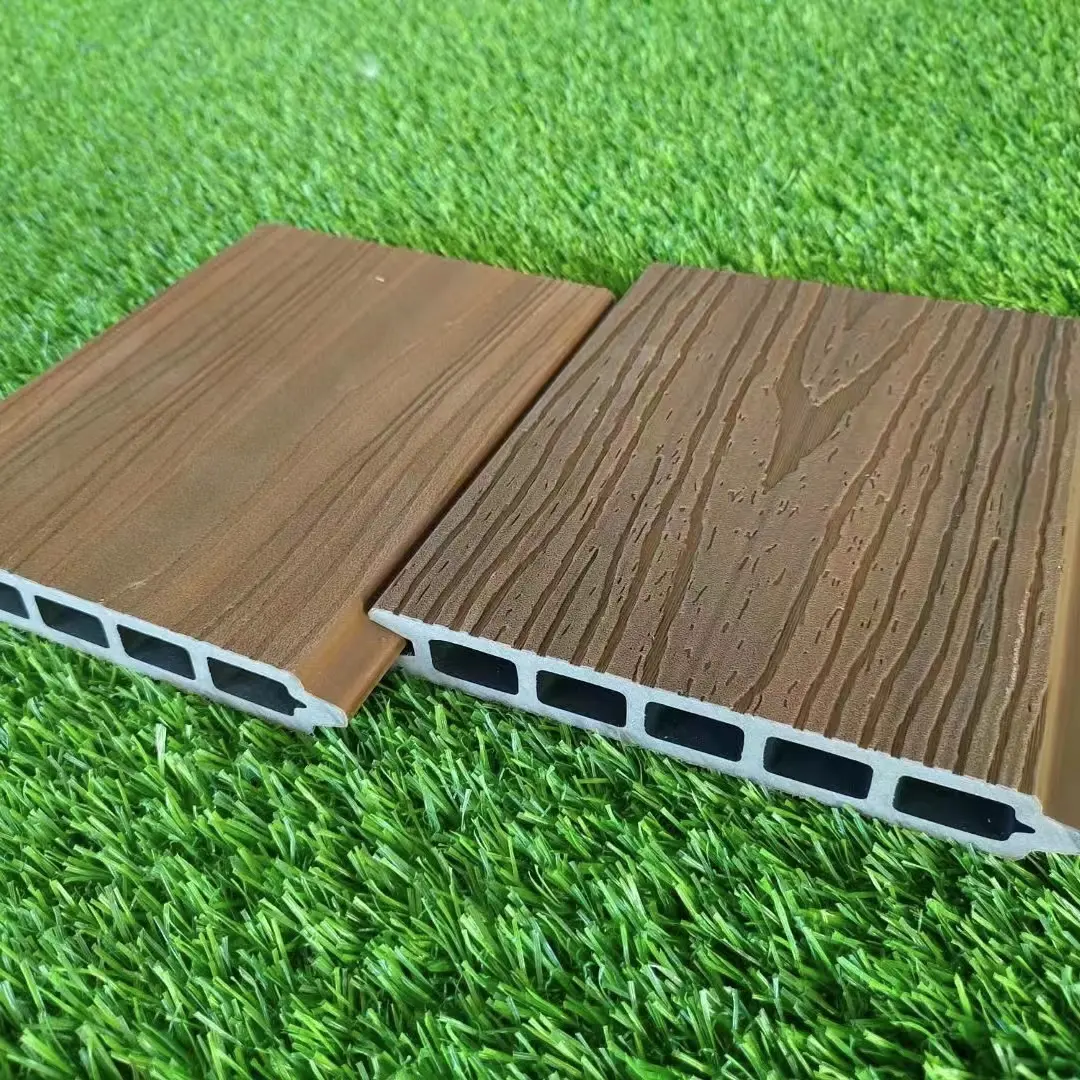 cheap building materials hot selling WPC wood plastic composite decking flooring WPC wall panel