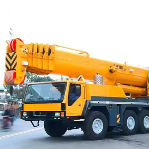 Qay160 מנוף נייד 160 עגורני משאית עם 60 מ בום + 28 מ 'ג' יב קיבולת גבוהה 28m jib - Product Image 4