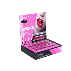 사용자 정의 립스틱 PDQ 골판지 디스플레이 박스 소매 카운터 디스플레이 박스 립 글로스 골판지 디스플레이 박스 - Product Image 3