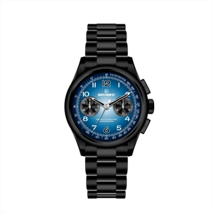 Nuovo 2022 ST1901 movimento a carica manuale vetro zaffiro <span class=keywords><strong>orologio</strong></span> crono Panda acciaio 40mm blu data <span class=keywords><strong>orologio</strong></span> Air Force orologi luminosi - Product Image 6