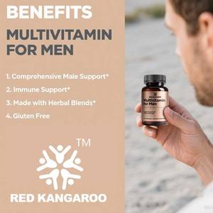 แคปซูลวิตามินรวมสำหรับผู้ชายพลังงานภูมิคุ้มกันต่อมลูกหมากสนับสนุนวิตามินที่มีประสิทธิภาพสูงสำหรับผู้ชายมีฉลากส่วนตัว - Product Image 4