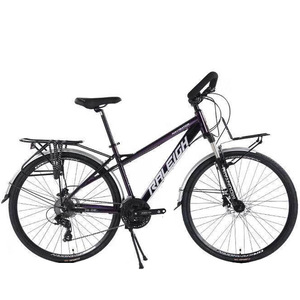<span class=keywords><strong>Bicicleta</strong></span> de Carretera Clásica Vintage de 27 Pulgadas para <span class=keywords><strong>Mujer</strong></span>, con Guardabarros, Portaequipajes, Aleación de Aluminio, 33 Velocidades, para Ciclismo Diario y de Ocio para Adultos - Product Image 6