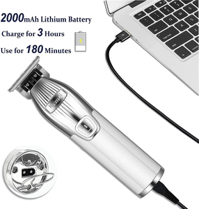 Tondeuse à cheveux électrique professionnelle <span class=keywords><strong>Kemei</strong></span> <span class=keywords><strong>KM</strong></span>-<span class=keywords><strong>I32</strong></span>, Rechargeable par USB, en métal, haute qualité - Product Image 4