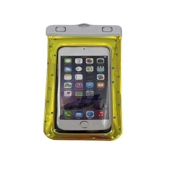 Customized Hologram Color Floating on Water Phone Pouch TPU