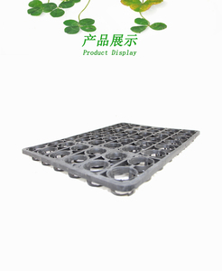 Vente en gros d'usine d'étagères en pot en plastique noir épaissi à 48 alvéoles durables pour plantes Plateaux pour orchidées à papillons de nuit - Product Image 6